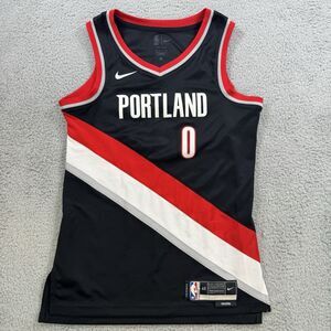 S Damian Lillard Portland Trailblazers Nike‎ Swingman Dri Fit Jersey Size S